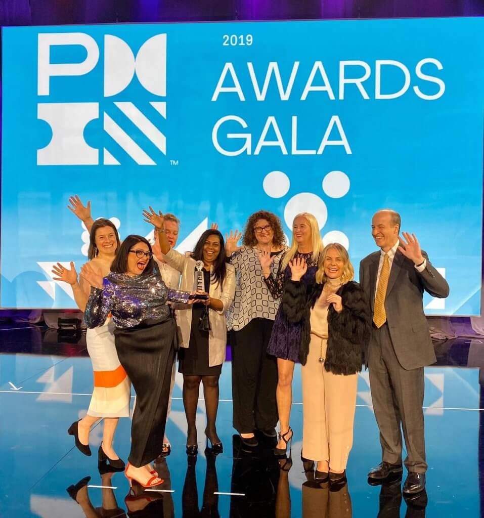 PMI Award Agile team